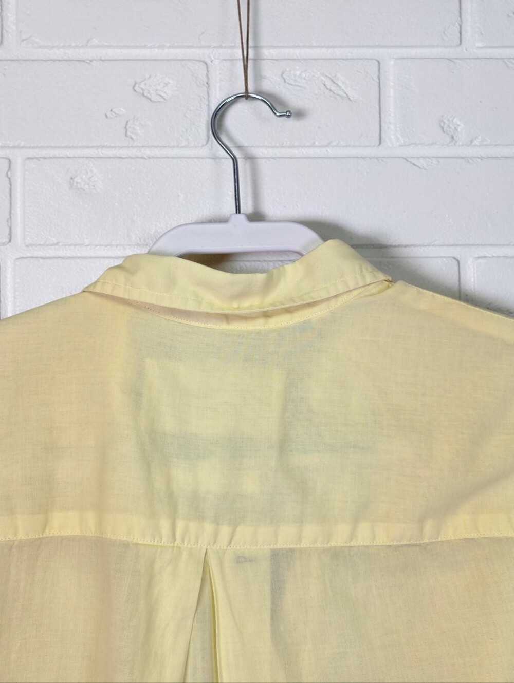 Grayson The Hero Cotton Light Yellow Shirt Size 1 / Small By Frank & Eileen - Picture 13 of 15